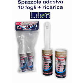 SPAZZOLA ADESIVA 10F+RICARICA