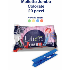 MOLLETTE BUCATO JUMBO COLOR 20PZ