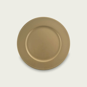 SOTTOPIATTO ORO 33CM
