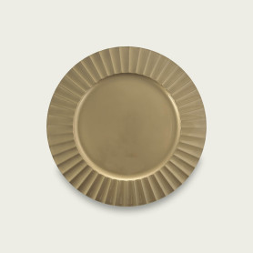 SOTTOPIATTO ORO 33CM