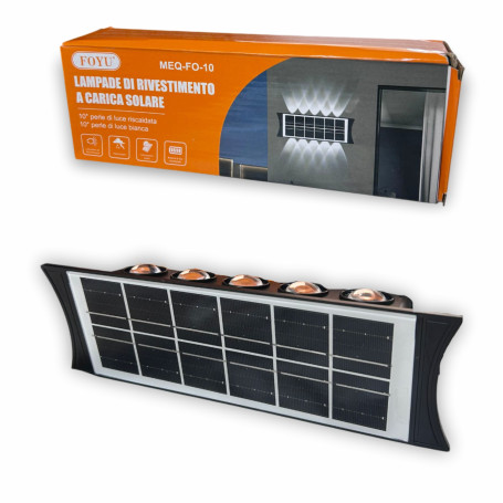 LAMPADE LED A CARICA SOLARE 10LR 10LB
