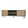 PORTA TV 120X33X40 LEGNO TR.MARRONE