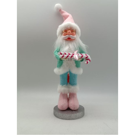 BABBO NATALE ROSA/AZZURRA H35