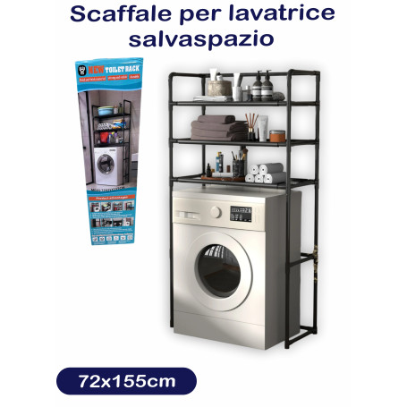 SCAFFALE P/LAVATRICE SALVASPAZIO 72X155