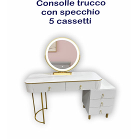 CONSOLLE C/SPECCHIO 5 CASSETTI