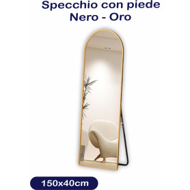 SPECCHIO C/PIEDE 150X40