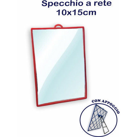 SPECCHIO A RETE 10X15CM