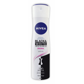 NIVEA DEO SPRAY 200ML B&W ORIGINAL