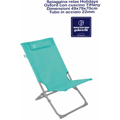 SPIAGGINA RELAX HOLIDAY C/CUSCINO TIFFAN