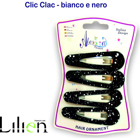 CLIC CLAC BCO E NERO