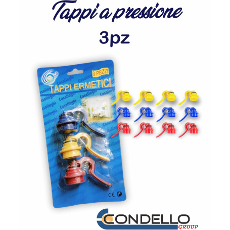 TAPPI A PRESSIONE 3PZ.