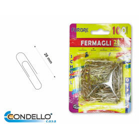 FERMAGLI 28MM.-100PZ.