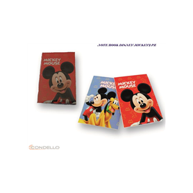 NOTEBOOK 2 PZ. 12X7 CM. MICKEY MOUSE