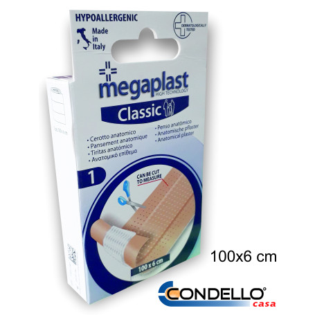 CEROTTO MEGAPLAST IN STRISCIA 100X6CM