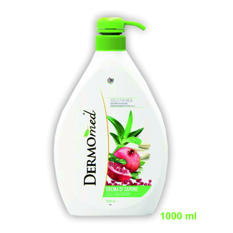 DERMOMED SAP.LIQ.1000ML ALOE/MELOGR.