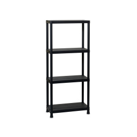 SCAFFALE UNIVERSAL 64-4 BLACK H180X60X30