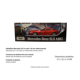 MACCHINA MERCEDES SLS R/COMAND.1:24