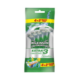 WILKINSON EXTRA3 ESSENTIALS SENSITIVE4+2