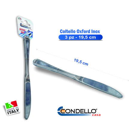 PS OXFORD 3PZ COLTELLO INOX