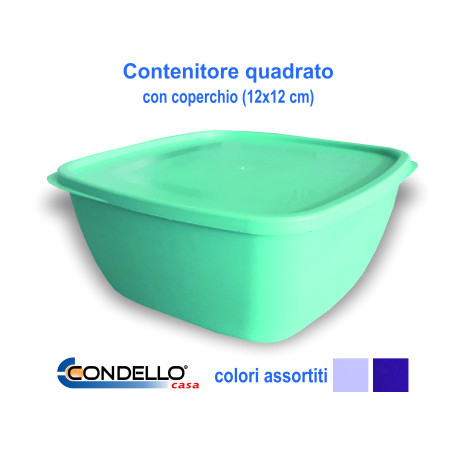 CONTENITORE QUADRATO D.12