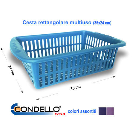 Cestino Multiuso Plastica Rettangolare 2 vendita online - negozio cinese  Casalinghi