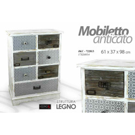 MOBILETTO ANTICATO 61X37X98