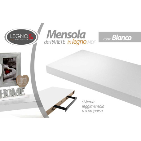 MENSOLA BIANCA 40X25X3.8