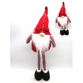 GNOMO VESTE PANNO H.64CM C/GAMBE ESTENDI