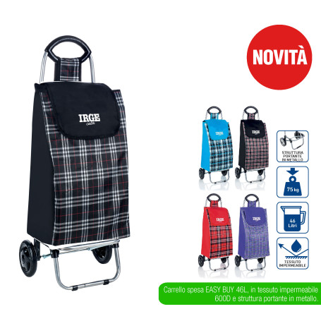 CARRELLO SPESA BUY EASY 46L