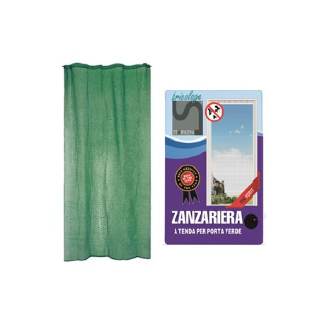 ZANZARIERA PORTA 150X250 VERDE