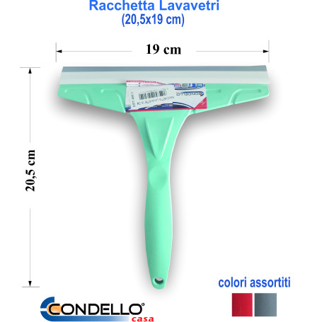 RACCHETTA LAVAVETRI 19 CM