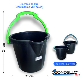 SECCHIO CON BECCO 10 LT