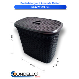 PORTADETERGENTI RATTAN AMANDA