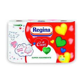 REGINA ASCIUGONI DI CUORI X3