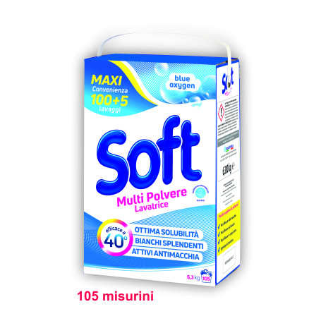 SOFT LAV. POLV. BLUE OXYGEN 100+5 MIS