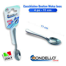 PS BOSTON CUCCHIAINO MOKA INOX 4PZ