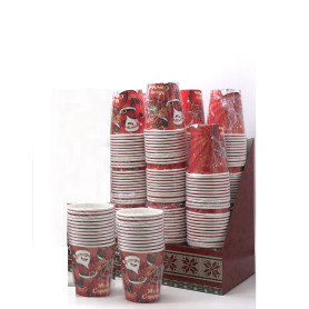 BICCHIERI CARTA 12PZ 250ML DIS.NATALE