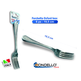 PS OXFORD 6PZ FORCHETTA INOX