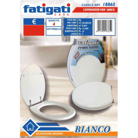 SEDILE WC SINGOLO BIANCO