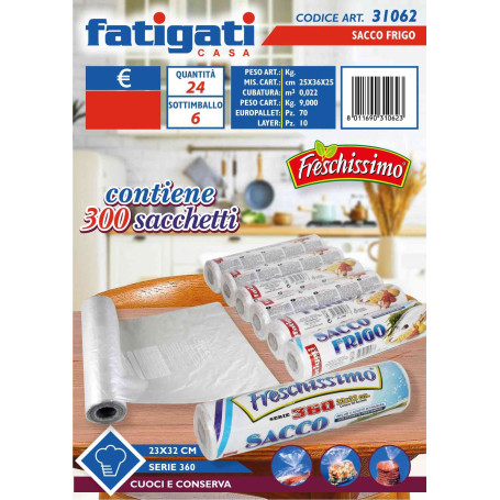 SACCHETTI FREEZER 23X32