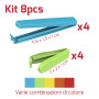 CLIP SACCHETTI KIT 8PZ