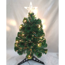 ALBERO FIBRE OTTICHE LUCE CALDA H.60CM