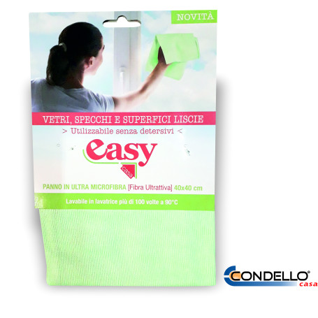 PANNO MICR.VETRI E SPECCHI EASY 40X40